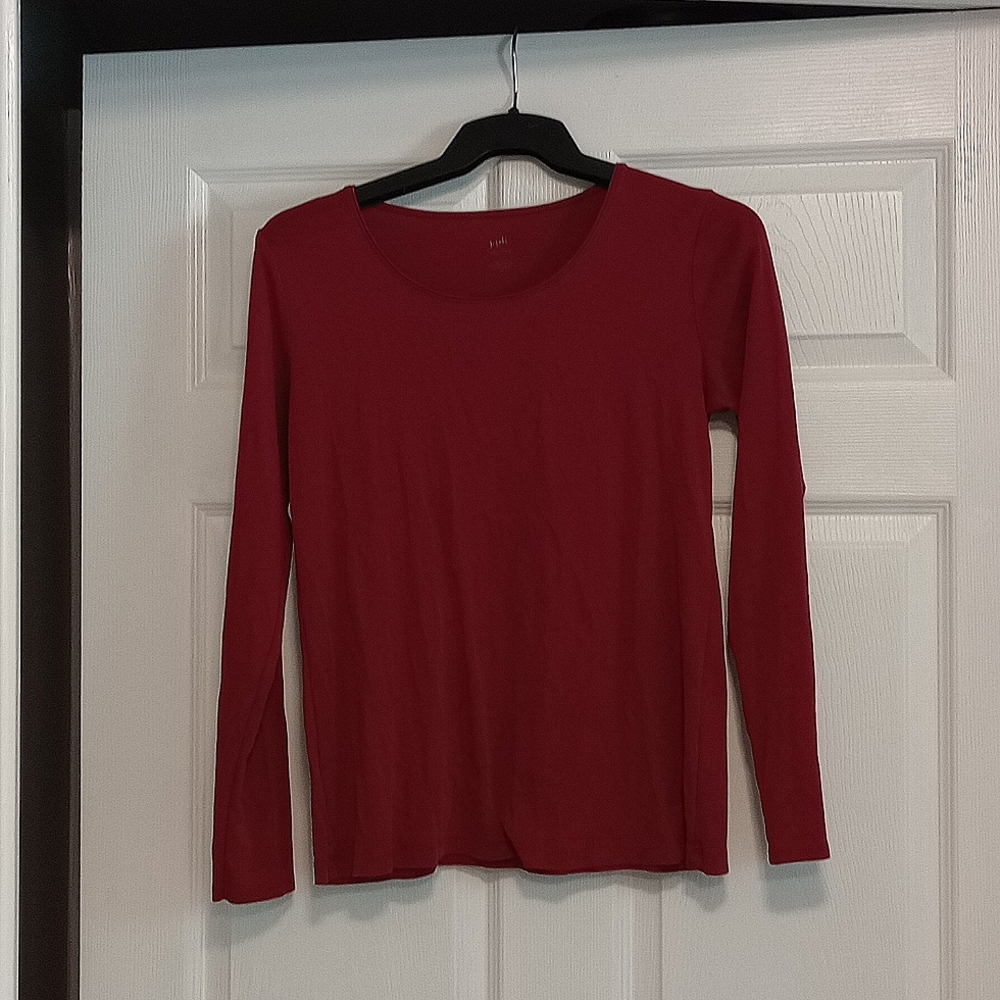 J Jill pima cotton long sleeve shirt